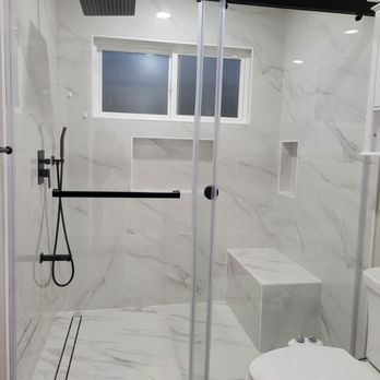 Construction & More - master shower with seat - General Contractors Near Me - Fremont, California Construction & More - master shower with seat - General Contractors Near Me - Fremont, California