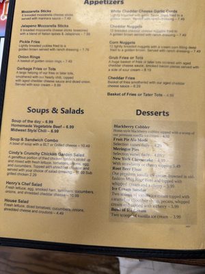 Menu photo 3 Pancake City Kirksville, MO