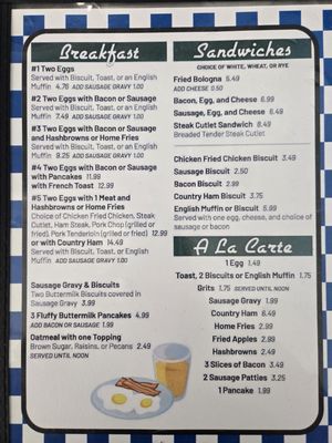 Menu photo 1 Lighthouse Diner Taylorsville, KY Menu photo 1 Lighthouse Diner Taylorsville, KY
