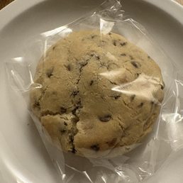 Huge cookie! Toffe and choc chip Huge cookie! Toffe and choc chip