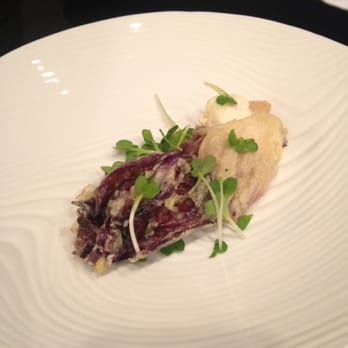 foodjoy - Feta and black truffle stuffed radicchio leaf - Food Near Me - Chicago, Illinois foodjoy - Feta and black truffle stuffed radicchio leaf - Food Near Me - Chicago, Illinois