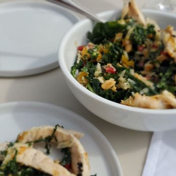 Gabi James - Autumn kale salad with chicken - French Near Me - Redondo Beach, California Gabi James - Autumn kale salad with chicken - French Near Me - Redondo Beach, California