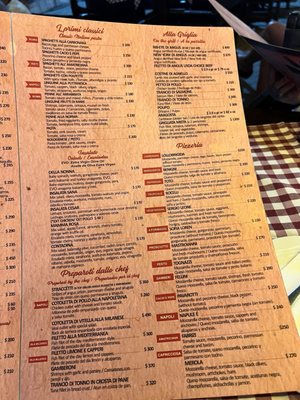 Menu photo 2 Momma Rosa Isla Mujeres, ROO Menu photo 2 Momma Rosa Isla Mujeres, ROO