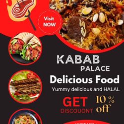 Kabab Palace - Get 10% discount till end of the month