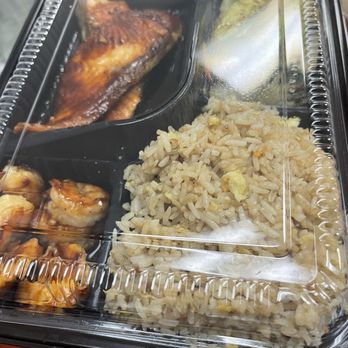 Hibachi Express - Shrimp and salmon with veggies and rice - Sushi Bars Near Me - Jacksonville, Florida Hibachi Express - Shrimp and salmon with veggies and rice - Sushi Bars Near Me - Jacksonville, Florida
