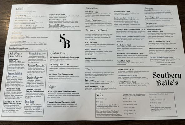 Menu photo 3 Southern Belle's Barrington, IL