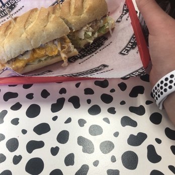 Firehouse Subs - A photo of my sandwich and strawberry Fanta soda. - Sandwiches Near Me - Temecula, California