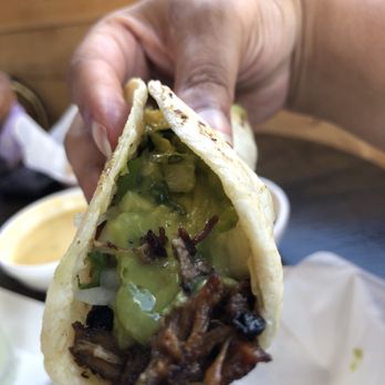 Cantina Barba - Smoked pork with salsa verde - Tacos Near Me - Houston, Texas Cantina Barba - Smoked pork with salsa verde - Tacos Near Me - Houston, Texas