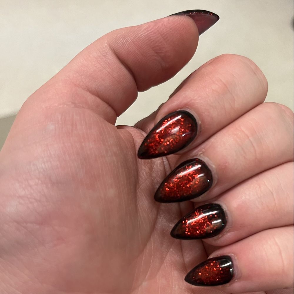 City Nails - Look at these crusty almonds - Nail Salons Near Me - Longview, Washington City Nails - Look at these crusty almonds - Nail Salons Near Me - Longview, Washington