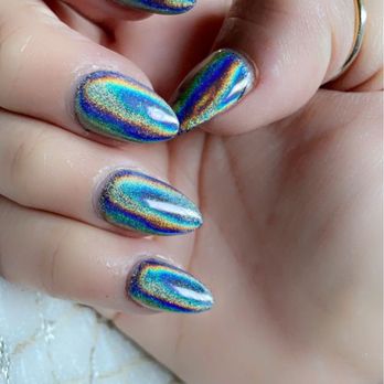 Blossom Nails - Holographic Nails , Hologram nails. - Nail Salons Near Me - Covina, California Blossom Nails - Holographic Nails , Hologram nails. - Nail Salons Near Me - Covina, California