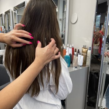 Christi Danielle Salon - Glitter extensions so fun! - Hair Salons Near Me - Flower Mound, Texas Christi Danielle Salon - Glitter extensions so fun! - Hair Salons Near Me - Flower Mound, Texas