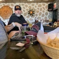 Alamitos Mexican Restaurant - At the bar for lunch