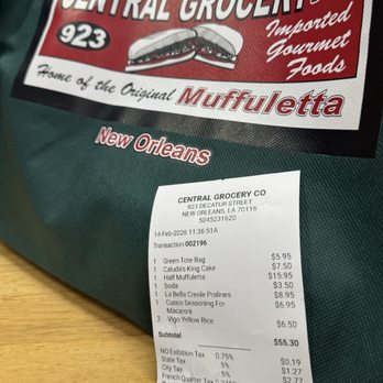 Central Grocery & Deli - Groceries - Grocery Near Me - New Orleans, Louisiana Central Grocery & Deli - Groceries - Grocery Near Me - New Orleans, Louisiana
