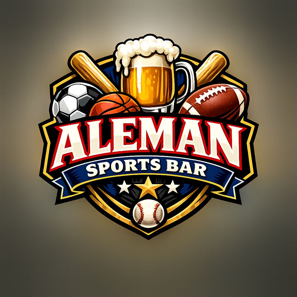Aleman Sports Bar Logo