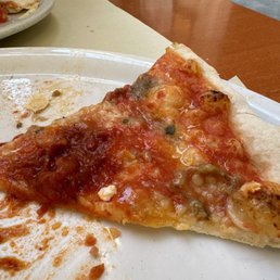 We split a pizza and still couldn't stomach finishing a last piece. Literally the worst meal I have ever had in Italy on any one trip...