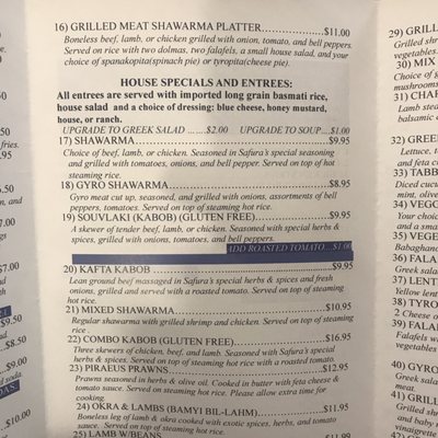 Menu photo 8 Safura's Mediterranean Cuisine Lacey, WA Menu photo 8 Safura's Mediterranean Cuisine Lacey, WA
