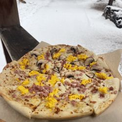 Camptown Coffee - Breakfast Pizza!