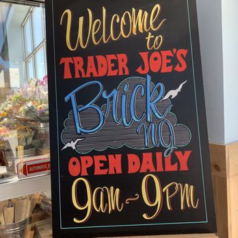 Trader Joe's - Welcome sign - Grocery Near Me - Brick, New Jersey