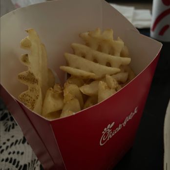 Chick-fil-A - I went big and got the large fry. They forgot my sauce /: - Fast Food Near Me - Westminster, California Chick-fil-A - I went big and got the large fry. They forgot my sauce /: - Fast Food Near Me - Westminster, California