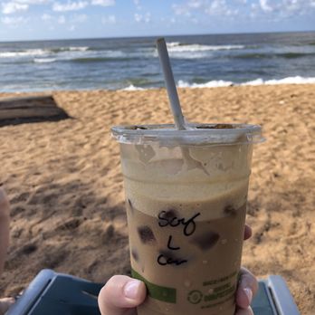 Imua Coffee Roasters - Iced caramel soy latte (20 oz) - Coffee & Tea Near Me - Kapaa, Hawaii Imua Coffee Roasters - Iced caramel soy latte (20 oz) - Coffee & Tea Near Me - Kapaa, Hawaii