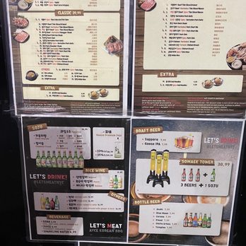 Let's Meat - Menu - Korean Near Me - New York, New York