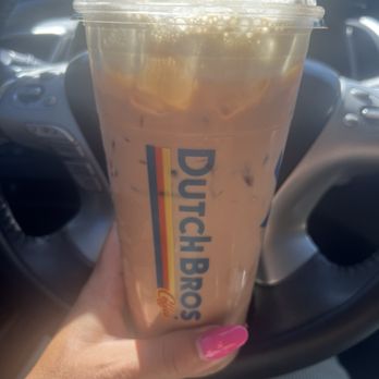 Dutch Bros Coffee - Large Cocomo with cold foam - Juice Bars & Smoothies Near Me - Apopka, Florida