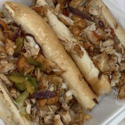 The Big Catch & Crispy - Chicken Philly Sandwich
