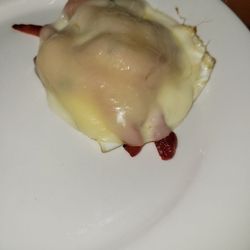 Cafe Coffee - Egg and provolone cheese