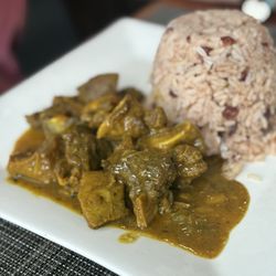 Island Cafe & Grill - Curry Side Curried Goat