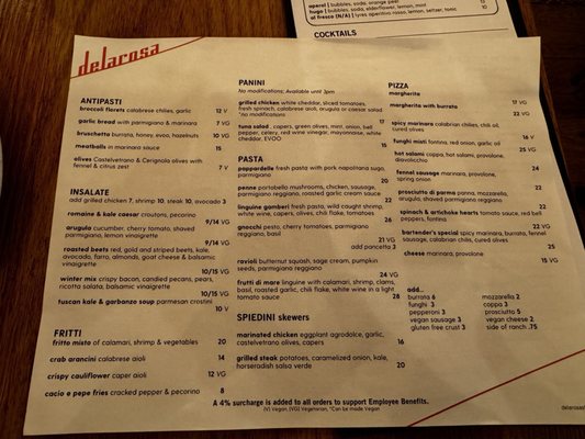 Menu photo 4 Delarosa Bishop Ranch San Ramon, CA Menu photo 4 Delarosa Bishop Ranch San Ramon, CA