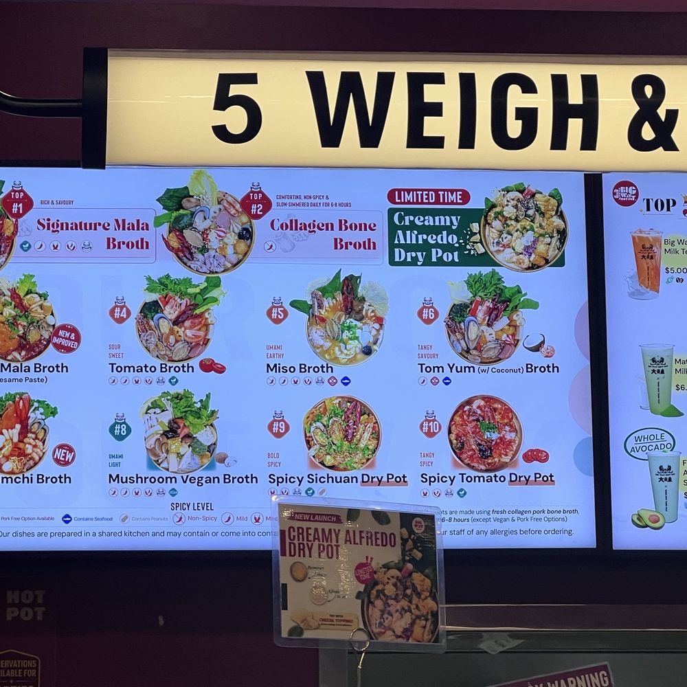Big Way Hot Pot - Menu - Hot Pot Near Me - Rowland Heights, California Big Way Hot Pot - Menu - Hot Pot Near Me - Rowland Heights, California