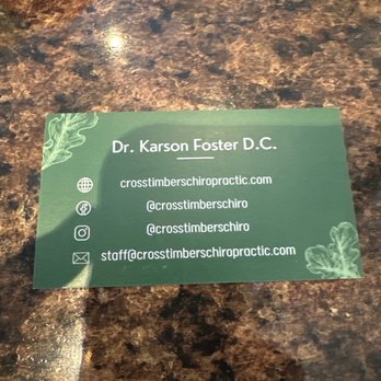 Cross Timbers Chiropractic - Dr. Foster social media sites - Chiropractors Near Me - San Antonio, Texas Cross Timbers Chiropractic - Dr. Foster social media sites - Chiropractors Near Me - San Antonio, Texas