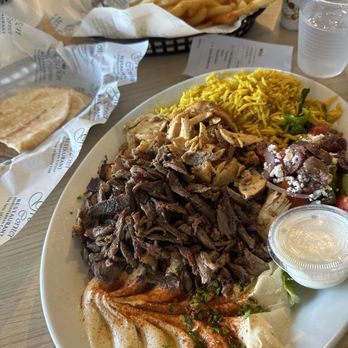 Green Corner Restaurant - Mix Shawarma plate - Mediterranean Near Me - Scottsdale, Arizona Green Corner Restaurant - Mix Shawarma plate - Mediterranean Near Me - Scottsdale, Arizona