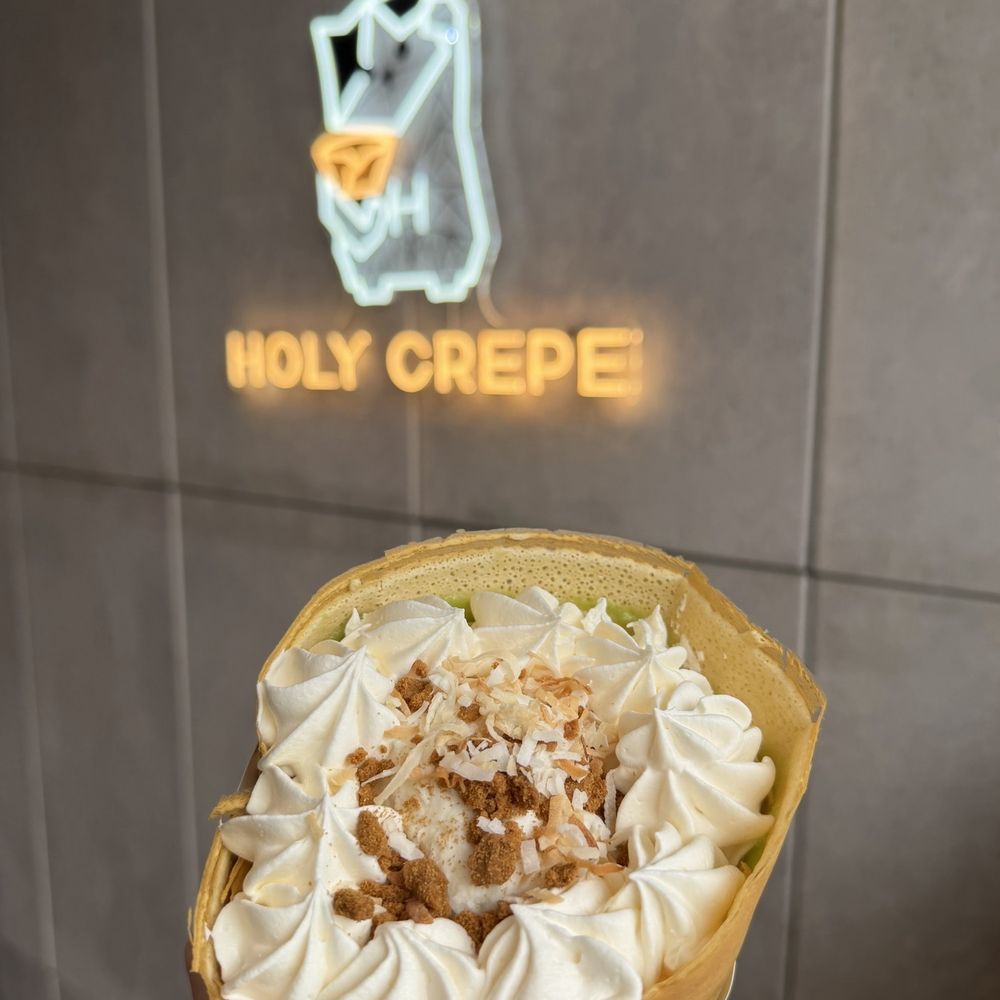 Holy Crepe - Pandan coconut crepe - Creperies Near Me - San Francisco, California