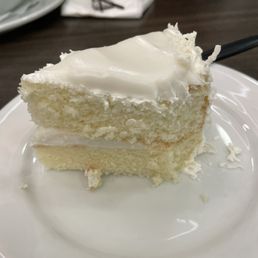 Haupia cake Haupia cake