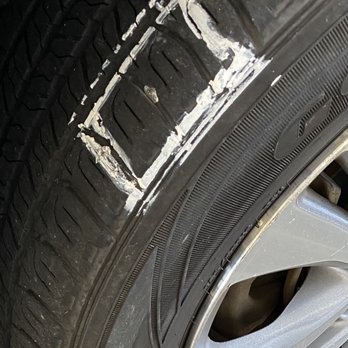 Goodyear Auto Service - Reparable tire they won't fix. - Auto Repair Near Me - Metairie, Louisiana