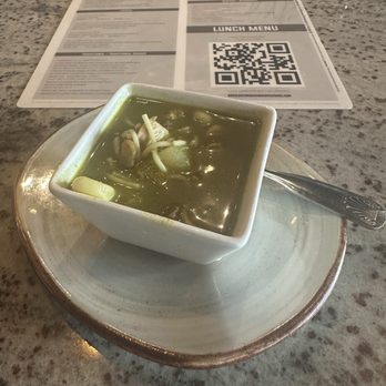 Victoria's Pisco Lounge - Peruvian soup of the day - beans, chicken, beef, corn, etc. - Peruvian Near Me - Lake Worth, Florida Victoria's Pisco Lounge - Peruvian soup of the day - beans, chicken, beef, corn, etc. - Peruvian Near Me - Lake Worth, Florida