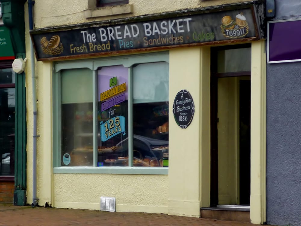 THE BREAD BASKET Updated May 2024 3 Church Terrace, Holyhead, Isle