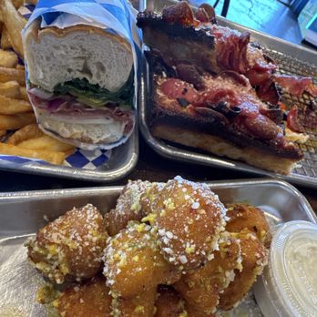 Gibroni's Pizza - Lemon Garlic Cauliflower bites, From The D pizza, Canataro Cantoro Italian Market Sub - Pizza Near Me - San Clemente, California Gibroni's Pizza - Lemon Garlic Cauliflower bites, From The D pizza, Canataro Cantoro Italian Market Sub - Pizza Near Me - San Clemente, California