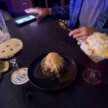 Hell's Kitchen - Sticky toffee pudding and chocolate espresso martini - Cocktail Bars Near Me - Funner, California