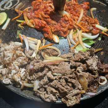 Won KBBQ - Plenty of juicy and tender meat. Yummy yummy~. :) - Barbeque Near Me - Carle Place, New York Won KBBQ - Plenty of juicy and tender meat. Yummy yummy~. :) - Barbeque Near Me - Carle Place, New York