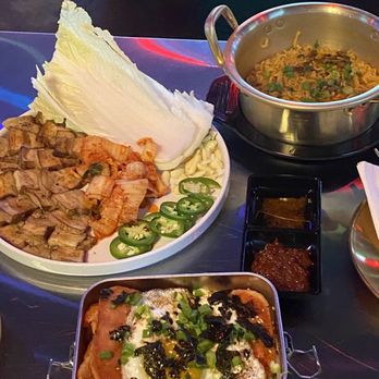 Han Jan Pocha - (Front to back) dosirak, bossam, & ramyeon - Korean Near Me - Oklahoma City, Oklahoma Han Jan Pocha - (Front to back) dosirak, bossam, & ramyeon - Korean Near Me - Oklahoma City, Oklahoma