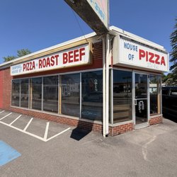 Outside the shop