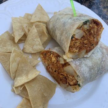 Sage Social Eatery - Chorizo Breakfast Burrito - Latin American Near Me - Covina, California