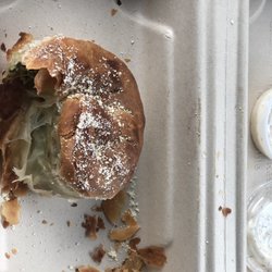 OPA! of Greece - Spinach and fetta cheese pie properly cooked
