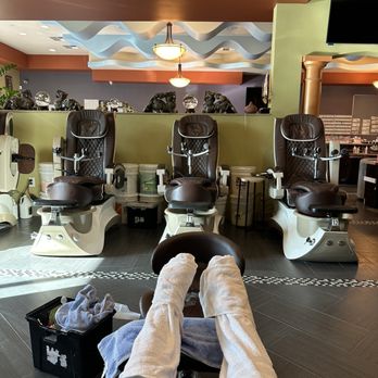 Hello Nails & Spa - Hot towel wrap - Day Spas Near Me - Vacaville, California