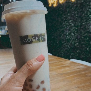 Moge Tee - Carrollton - Rose Bubble Milk Tea - Bubble Tea Near Me - Carrollton, Texas