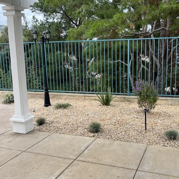 Caliscapes OC - Caliscapes OC replaced existing lamp post, and put in gravel, plants, and landscape light - Landscaping Near Me