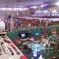 Wise Ave Volunteer Fire Dept - Train garden!!!