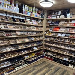 Back Door Smoke Shop - Cigar room
